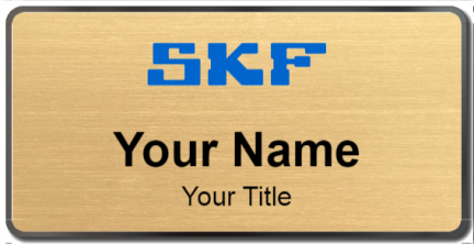 Custom name badges for SKF Group