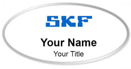 Custom name badges for SKF Group