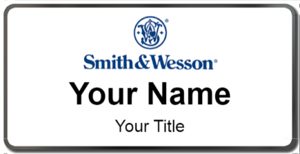 Custom name badges for Smith & Wesson