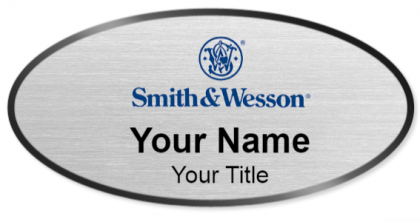Custom name badges for Smith & Wesson