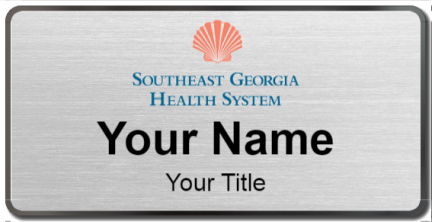 Custom name badges for Southeast Georgia Health System
