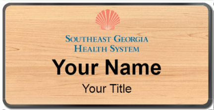 Custom name badges for Southeast Georgia Health System