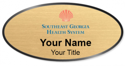 Custom name badges for Southeast Georgia Health System