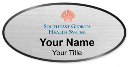 Custom name badges for Southeast Georgia Health System