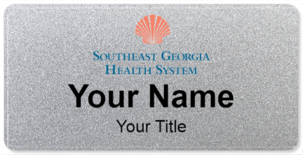 Custom name badges for Southeast Georgia Health System