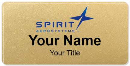Custom name badges for Spirit Aerosystems