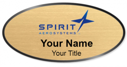 Custom name badges for Spirit Aerosystems