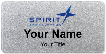 Custom name badges for Spirit Aerosystems