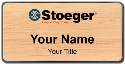 Custom name badges for Stoeger Industries