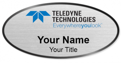 Custom name badges for Teledyne Technologies