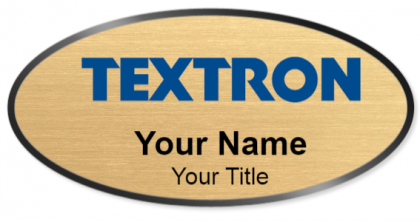 Custom name badges for Textron Systems
