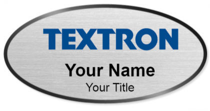 Custom name badges for Textron Systems