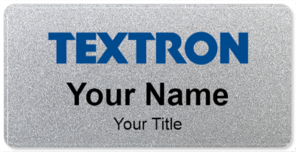 Custom name badges for Textron Systems
