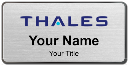 Custom name badges for Thales Group