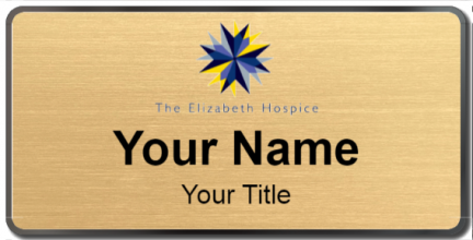 Custom name badges for The Elizabeth Hospice