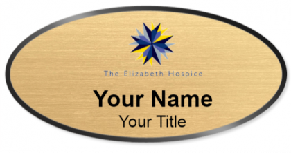 Custom name badges for The Elizabeth Hospice