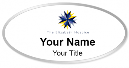 Custom name badges for The Elizabeth Hospice