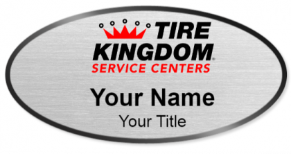 Custom name badges for Tire Kingdom