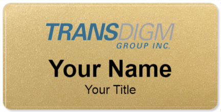 Custom name badges for Transdigm Group