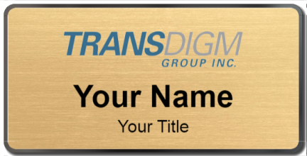 Custom name badges for Transdigm Group