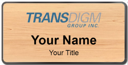 Custom name badges for Transdigm Group