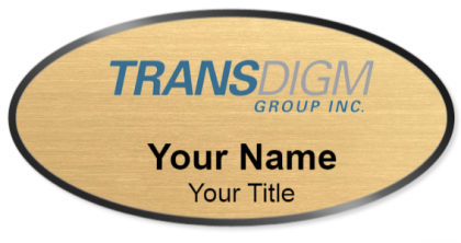 Custom name badges for Transdigm Group