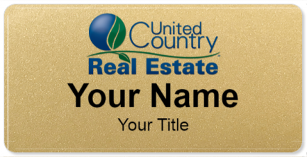Custom name badges for United Country Real Estate