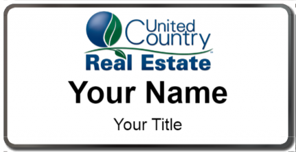 Custom name badges for United Country Real Estate
