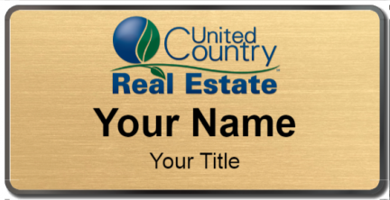 Custom name badges for United Country Real Estate