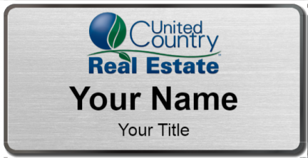 Custom name badges for United Country Real Estate