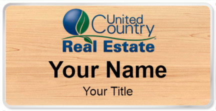 Custom name badges for United Country Real Estate