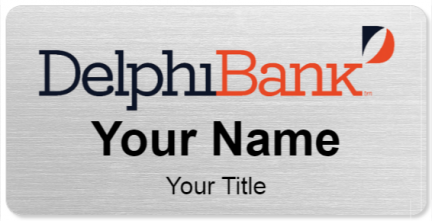 Custom name badges for DelphiBank