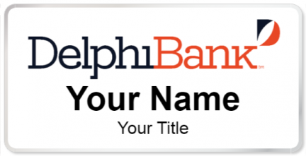 Custom name badges for DelphiBank