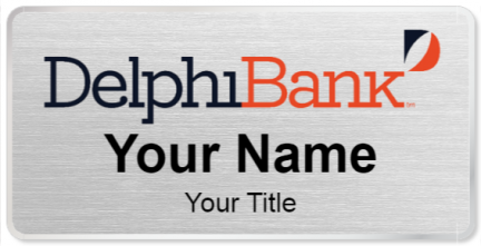 Custom name badges for DelphiBank