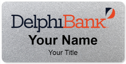 Custom name badges for DelphiBank