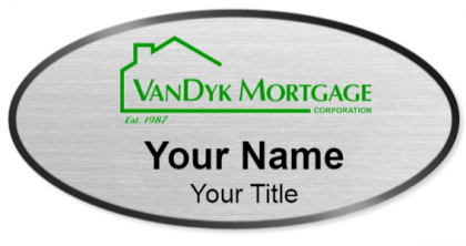 Custom name badges for Vandyk Mortgage