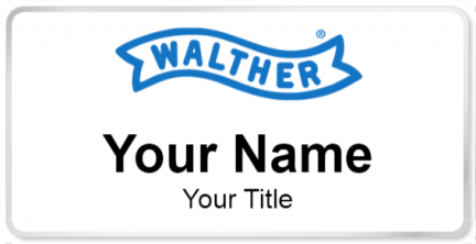 Custom name badges for Walther Arms