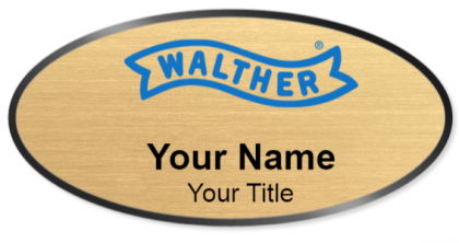 Custom name badges for Walther Arms