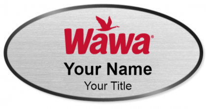 Custom name badges for WaWa