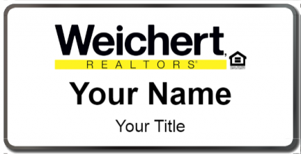 Custom name badges for Weichert Realtors