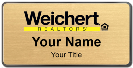 Custom name badges for Weichert Realtors