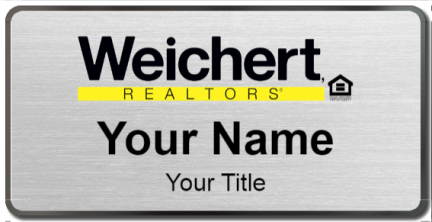 Custom name badges for Weichert Realtors
