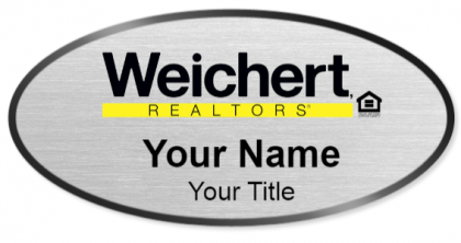 Custom name badges for Weichert Realtors