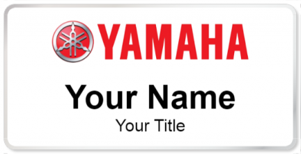 Custom name badges for Yamaha