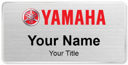 Custom name badges for Yamaha