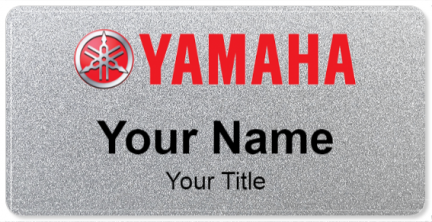 Custom name badges for Yamaha