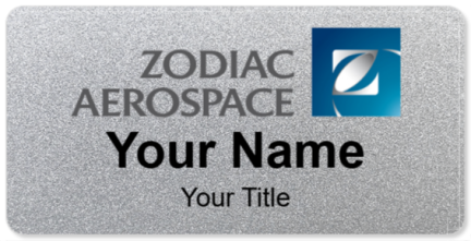 Custom name badges for Zodiac Aerospace
