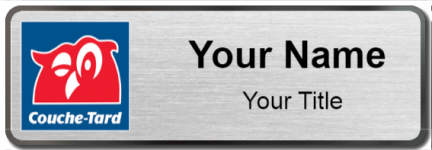 Custom name badges for Alimentation Couche Tard