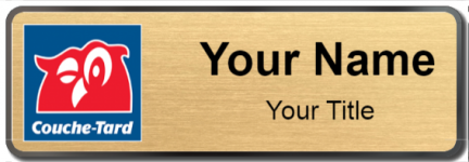 Custom name badges for Alimentation Couche Tard