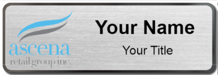 Custom name badges for Ascena Retail Group